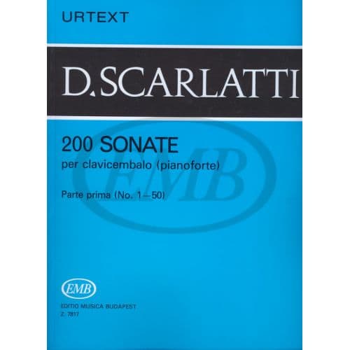  Scarlatti D. - Sonate (200) Vol. 1  - Piano