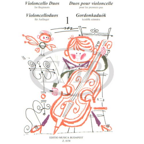 VIOLONCELLO DUOS FOR BEGINNERS VOL.1