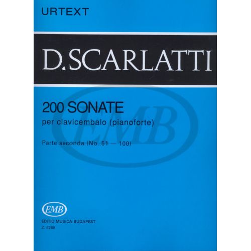 SCARLATTI D. - SONATE (200) VOL. 2 - PIANO