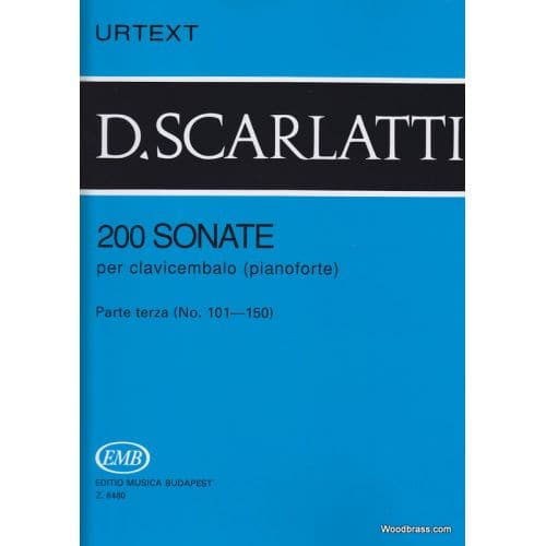  Scarlatti D. - Sonate (200) Vol. 3 - Piano