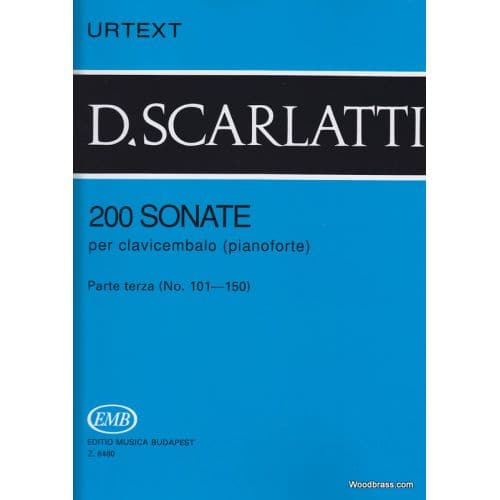 SCARLATTI D. - SONATE (200) VOL. 3 - PIANO