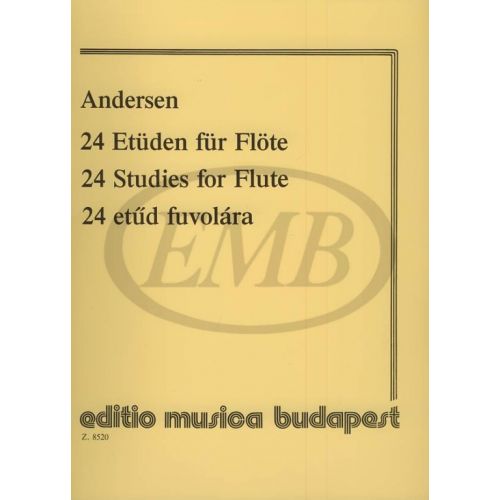 ANDERSEN J. - STUDI (24) OP. 15 - FLUTE