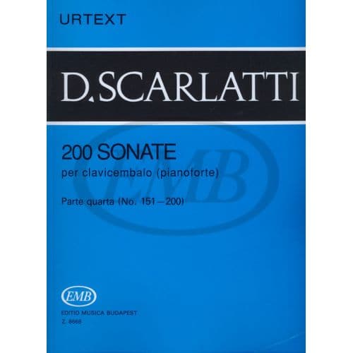 SCARLATTI D. - SONATE (200) VOL. 4 - PIANO