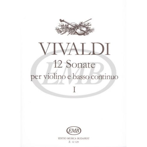 VIVALDI A. - SONATE (12) VOL. 1 - VIOLON ET PIANO