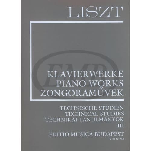  Liszt Franz - Technical Studies 3 - Piano