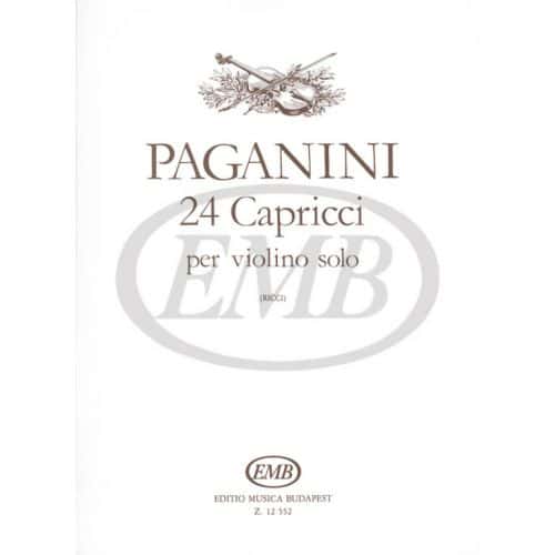 PAGANINI N. - CAPRICCI (24) OP. 1 - VIOLON