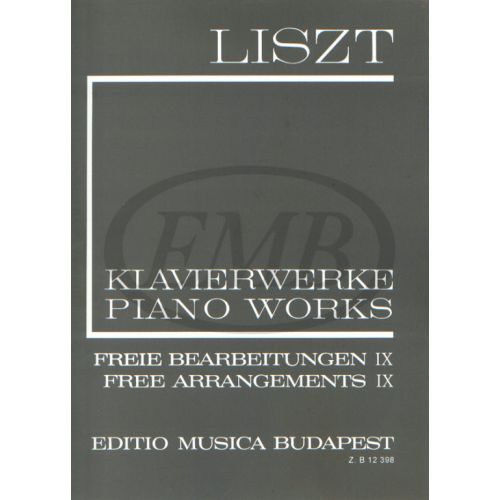LISZT F. - FREE ARRANGEMENTS VOL 9 - PIANO