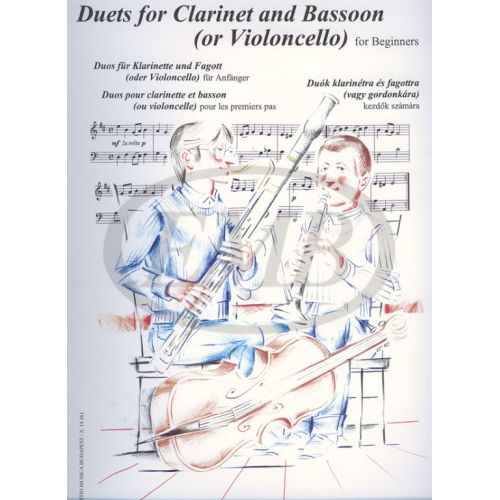 EMB (EDITIO MUSICA BUDAPEST) Duets - Clarinet And Bassoon