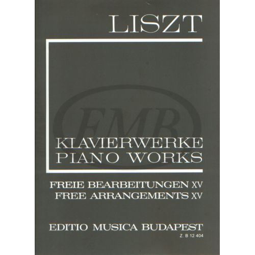  Liszt F. - Free Arrangements Vol 15 - Piano