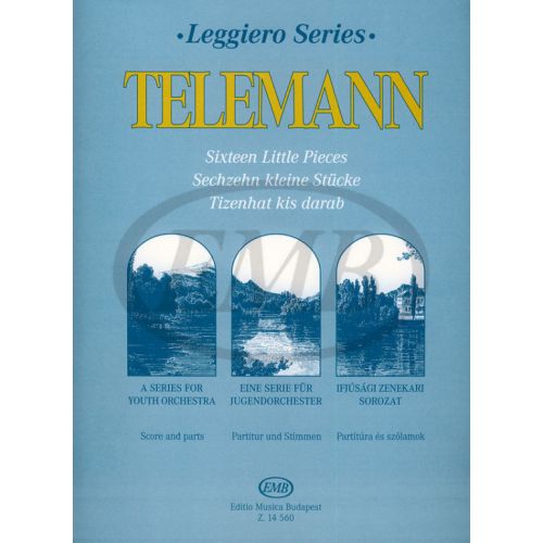  Telemann G.p - Sixteen Little Pieces For Youth String Orchestra