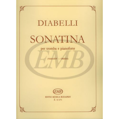 EMB (EDITIO MUSICA BUDAPEST) DIABELLI - SONATINA OP.151 N 1 - TRUMPET AND PIANO
