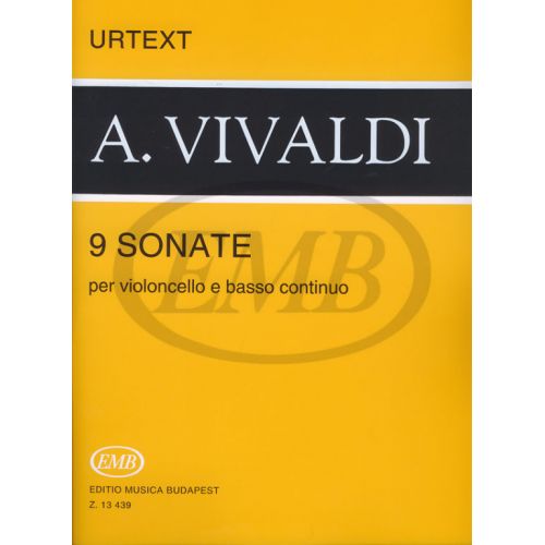 VIVALDI A. - 9 SONATE - CELLO