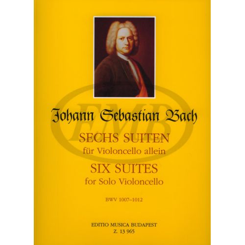 BACH - SIX SUITES BWV 1007-1012 - CELLO SOLO