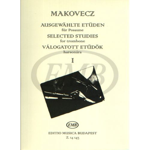 EMB (EDITIO MUSICA BUDAPEST) Selected Studies Trombone Vol.1