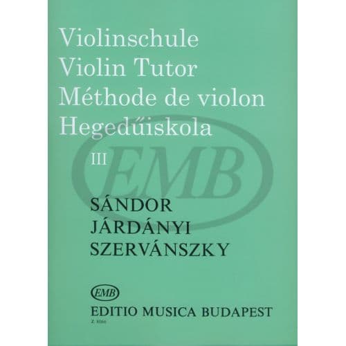  Violin Tutor Vol.3 - Violon