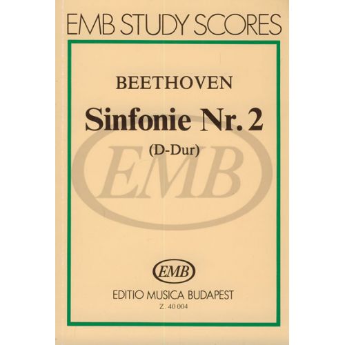  Beethoven L. - Sinfonia N. 2 In Re Maggiore Op.36 - Conducteur Poche
