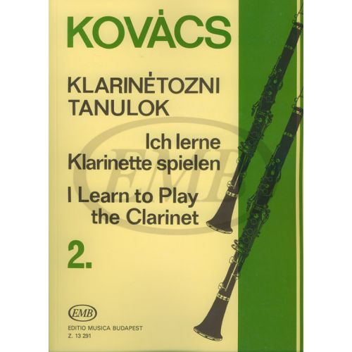 KOVACS B. - I LEARN TO PLAY THE CLARINET 2