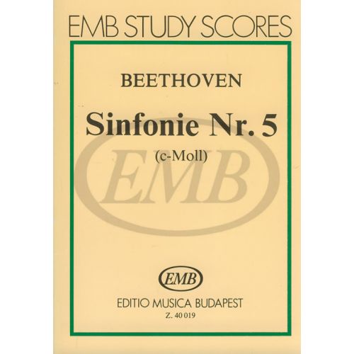  Beethoven L. - Sinfonia N. 5 In Do Minore Op.67 - Conducteur Poche