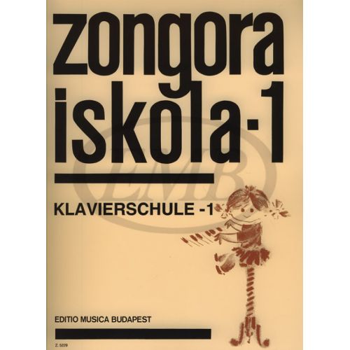 EMB (EDITIO MUSICA BUDAPEST) ZONGORA ISKOLA VOL. 1 - PIANO