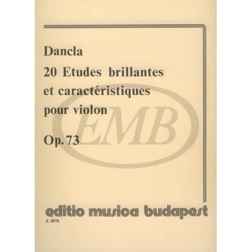 DANCLA C. - STUDI BRILLANTI (20) OP. 73 - VIOLON