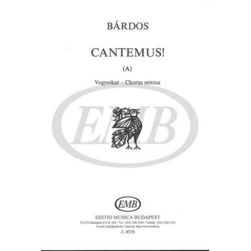 BARDOS L. - CANTEMUS - CHOEUR