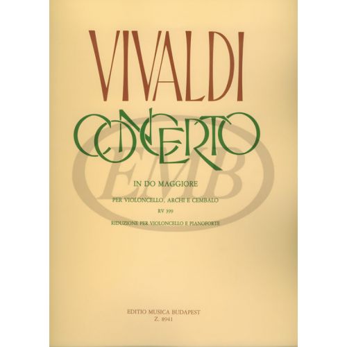 VIVALDI - CONCERTO IN DO MAGGIORE - CELLO AND PIANO