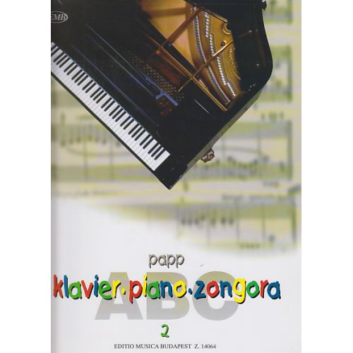 EMB (EDITIO MUSICA BUDAPEST) PAPP LAJOS - PIANO ABC VOL.2