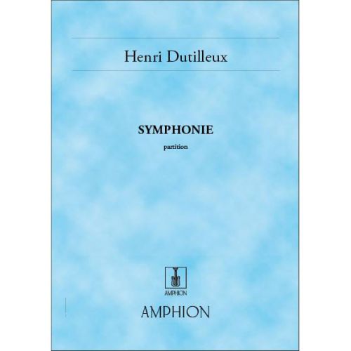 DUTILLEUX - SYMPHONIE N 1 - CONDUCTEUR POCHE