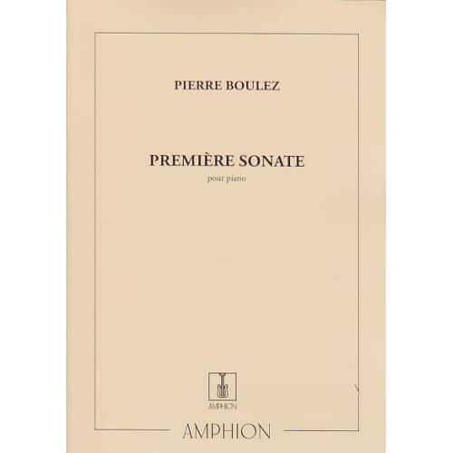 BOULEZ - PREMIERE SONATE - PIANO