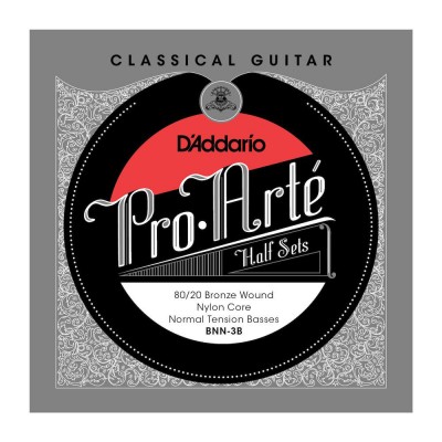 BNN-3B PRO-ARTE SET OF 3 BASS STRINGS FOR CLASSICAL GUITAR NORMAL TENSION