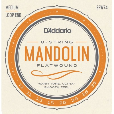 D\'addario And Co Efw74 Cordes Pour Mandoline