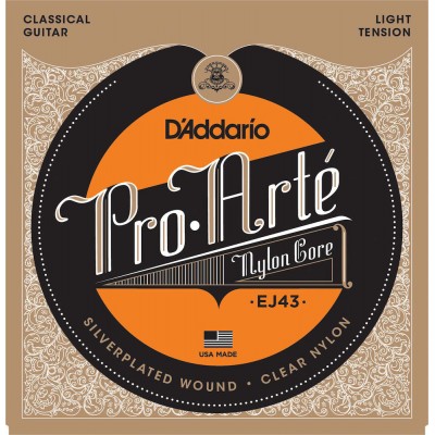 EJ43 PRO-ARTE NYLON CLASSICAL GUITAR STRINGS LIGHT TENSION