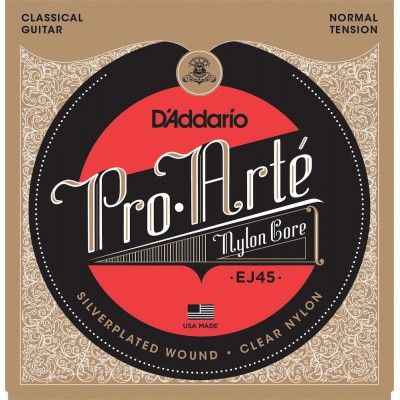 EJ45 PRO-ARTE NYLON CLASSICAL GUITAR STRINGS NORMAL TENSION