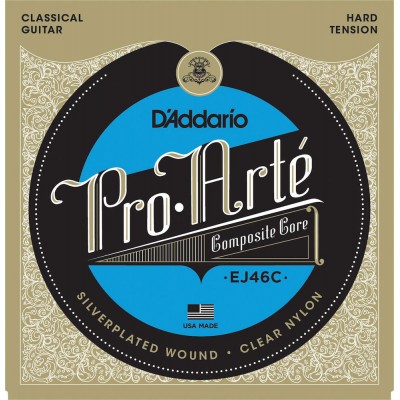 EJ46C PRO-ARTE COMPOSITE CLASSICAL GUITAR STRINGS HARD TENSION