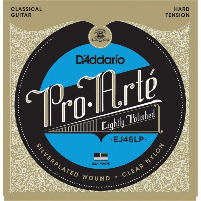 EJ46LP PRO-ARTE COMPOSITE CLASSICAL GUITAR STRINGS HARD TENSION