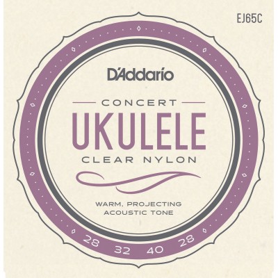 D\'addario And Co Ej65c Cordes Pour Ukulele Concert