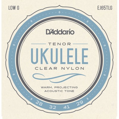 D\'addario And Co Ej65tlg Cordes Pour Ukulele Tenor Sol Grave