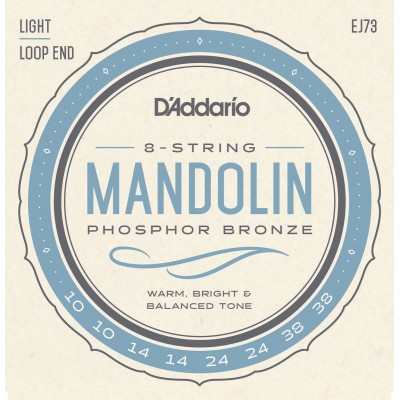 D\'addario And Co Ej73 Cordes Pour Mandoline