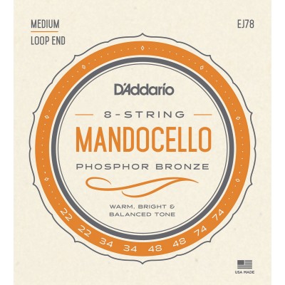 EJ78 STRING SET FOR MANDOCELLO
