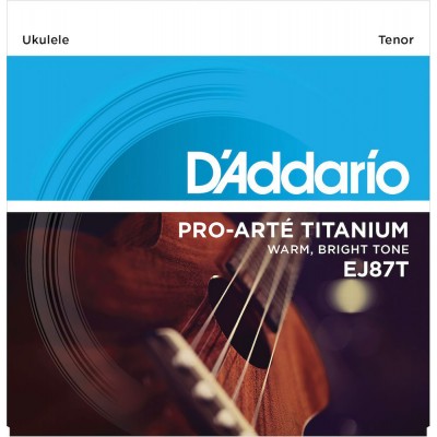 EJ87T TITANIUM UKULELE STRINGS TENOR