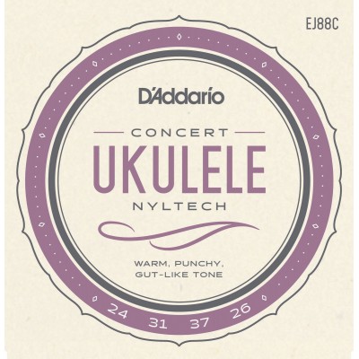 EJ88C NYLTECH UKULELE STRINGS CONCERT