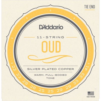 Jeu de 11 cordes pour Oud EJ95 D'addario