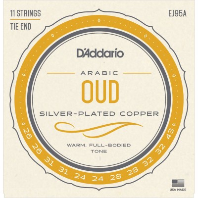 CORDES POUR LUTH ARABE EJ95A D’ADDARIO