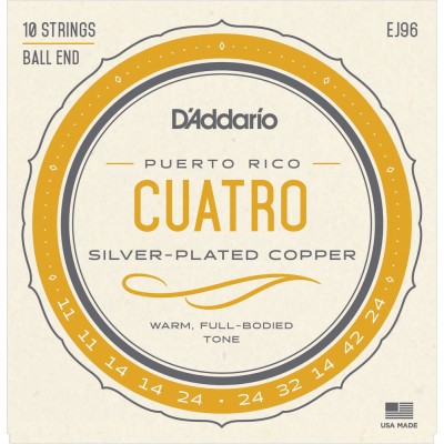 D\'addario And Co Cordes Pour Cuatro-puerto Rico Ej96 D\'addario