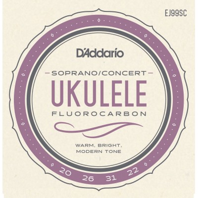 STRINGS FOR UKULELE EJ99SC PRO-ARTE CARBON SOPRANO / CONCERT