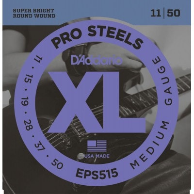 EPS515 PROSTEELS STRING SET FOR ELECTRIC GUITAR MEDIUM 11-50