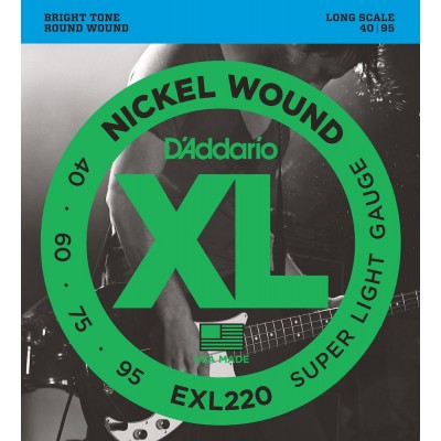 EXL220 NICKEL WOUND LONG SCALE SUPER LIGHT 40-95