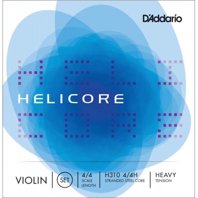 4/4 HELICORE VIOLIN STRING SET SCALE HEAVY TENSION