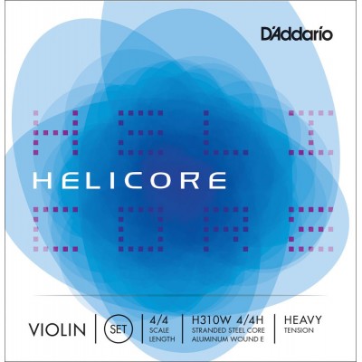 4/4 Helicore Jeu Heavy/mi File Aluminium