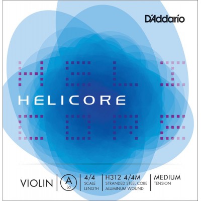 4/4 Helicore Corde La Medium/file Aluminium